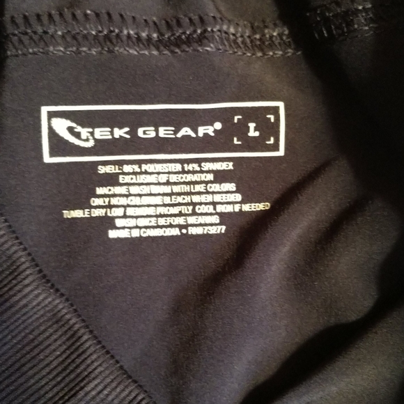 2 pair navy exercise shorts sz large - Picture 8 of 9